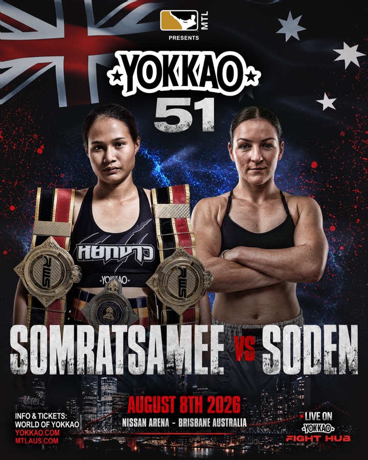 YOKKAO 51 Fight 10 — Somratsamee vs Bryony Soden, YOKKAO Super Bantamweight World Championship